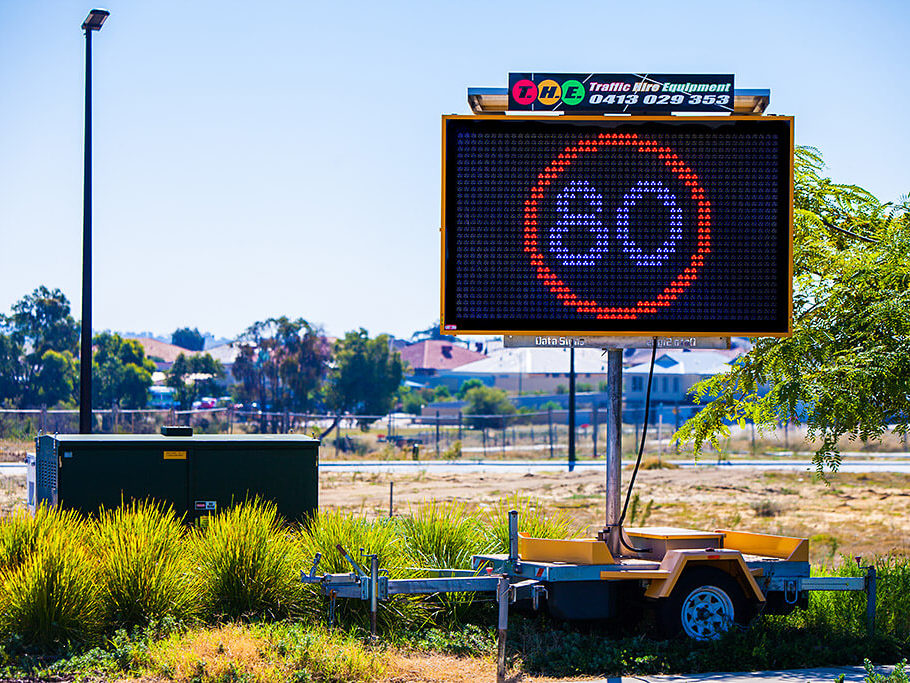 VMS Boards Perth - Traffic Hire Equipment